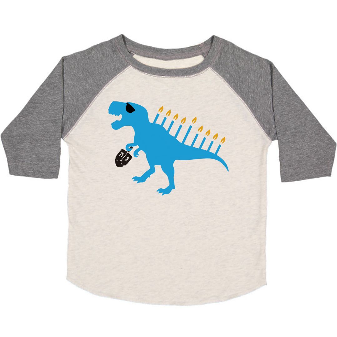 Dinosaur Hanukkah T-Shirt - Online Only