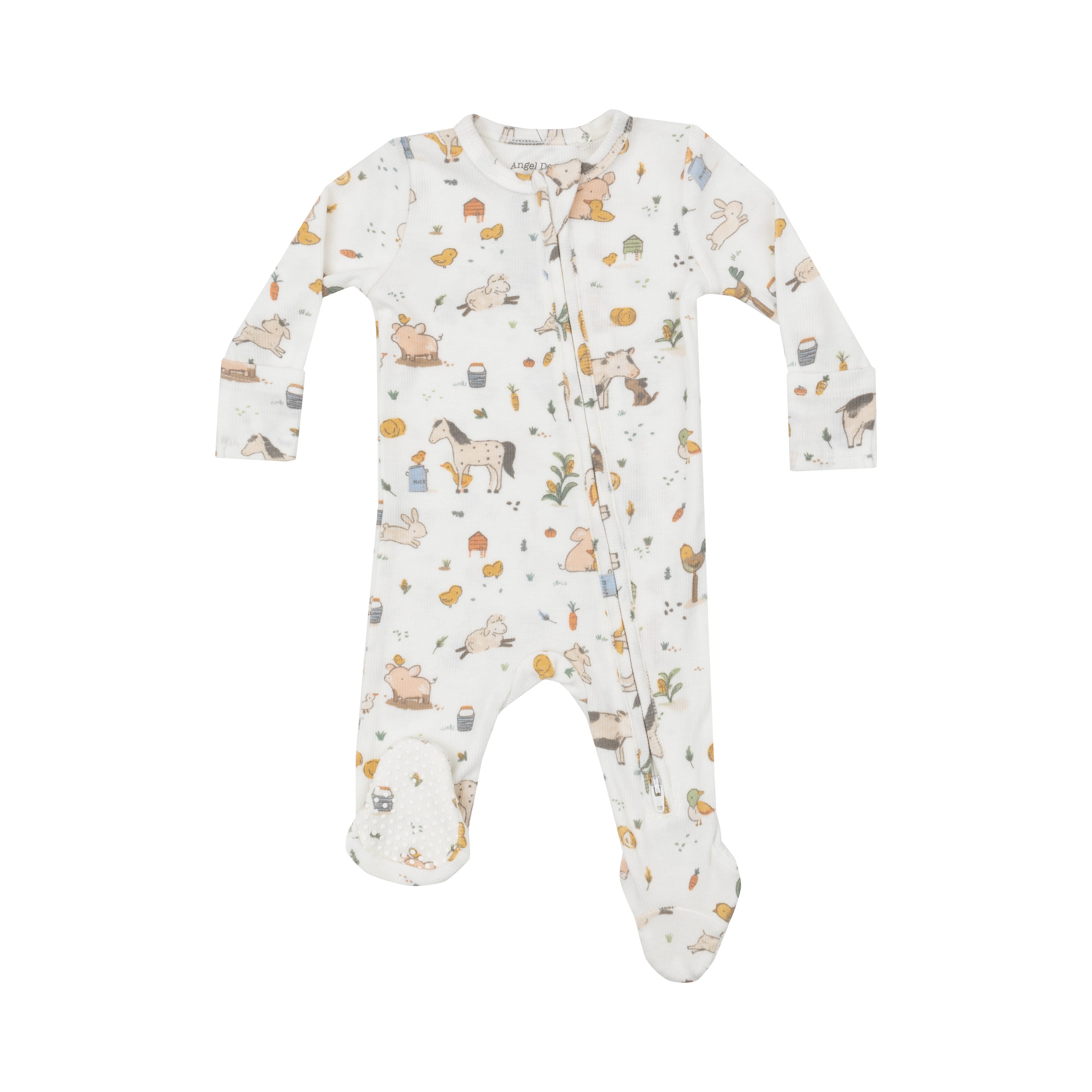 Farm Animals Baby Footie