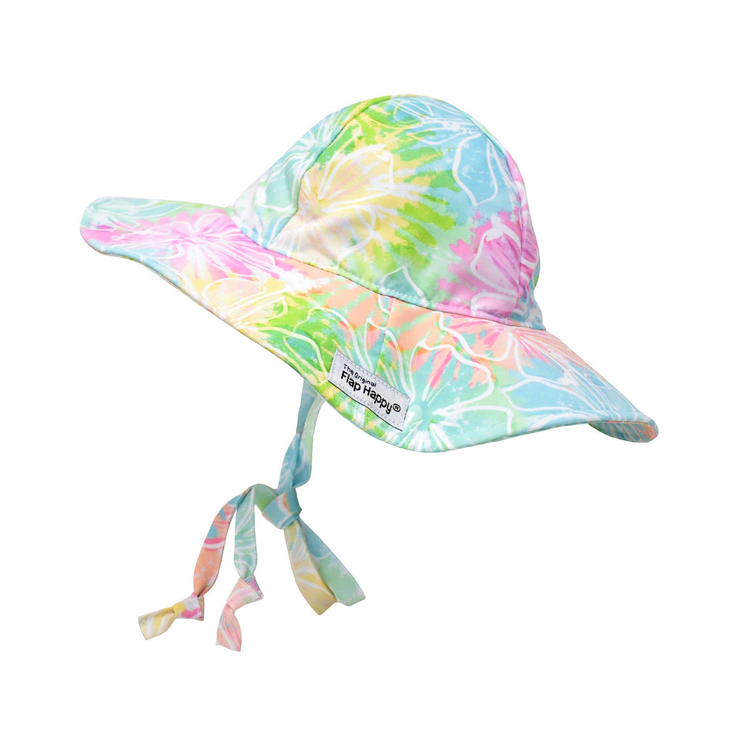 Floral floppy sun hat