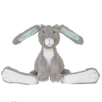 Grey rabbit stuffed animal