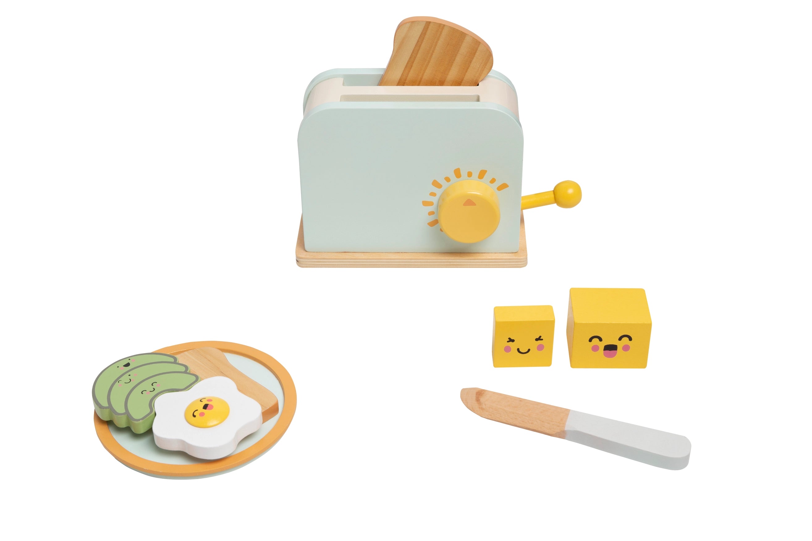 Wooden Breakfast Playset