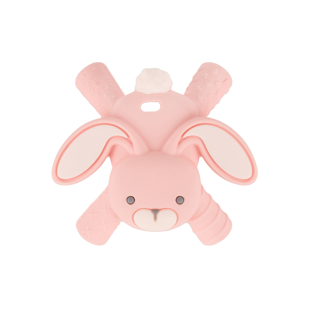 baby pink bunny toy