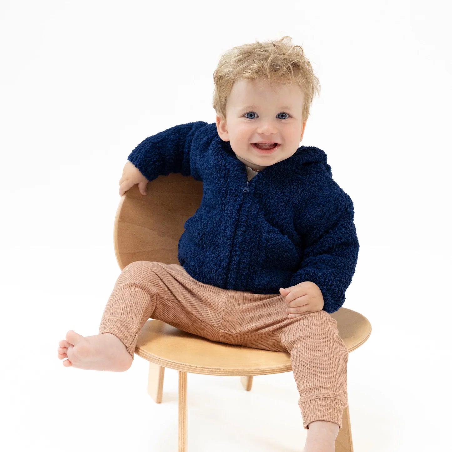 baby boy chenille hoodie