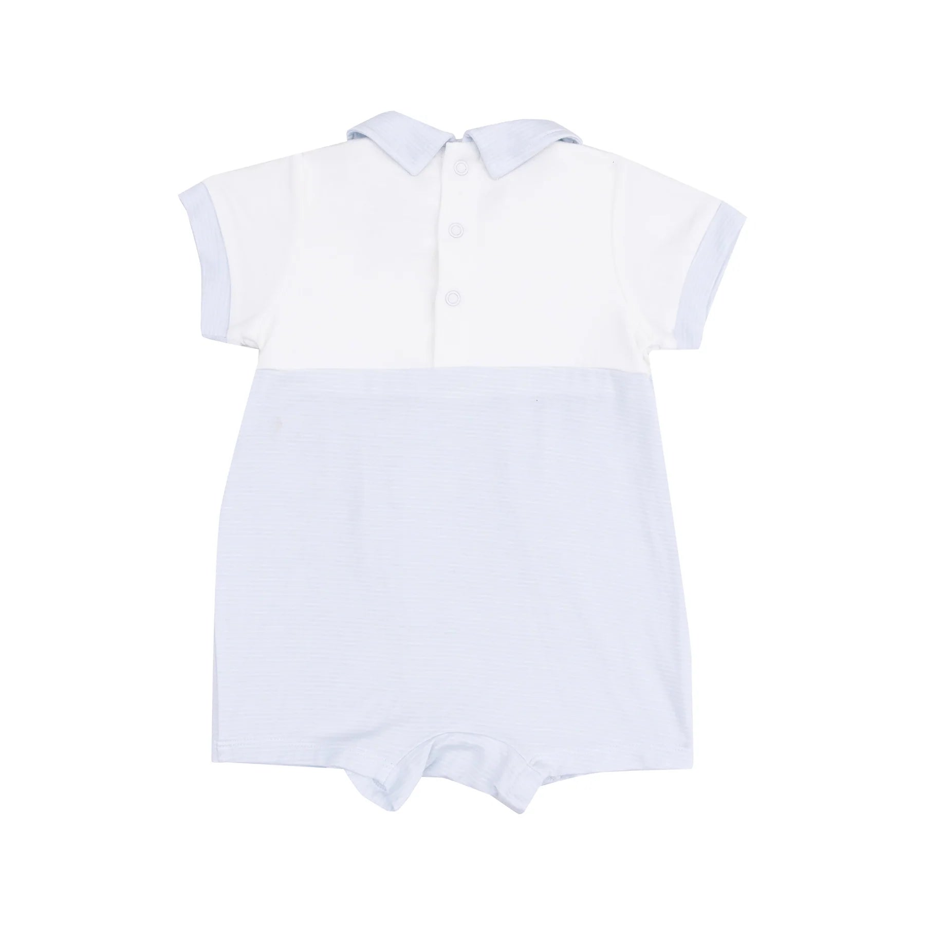 blue bunny romper back