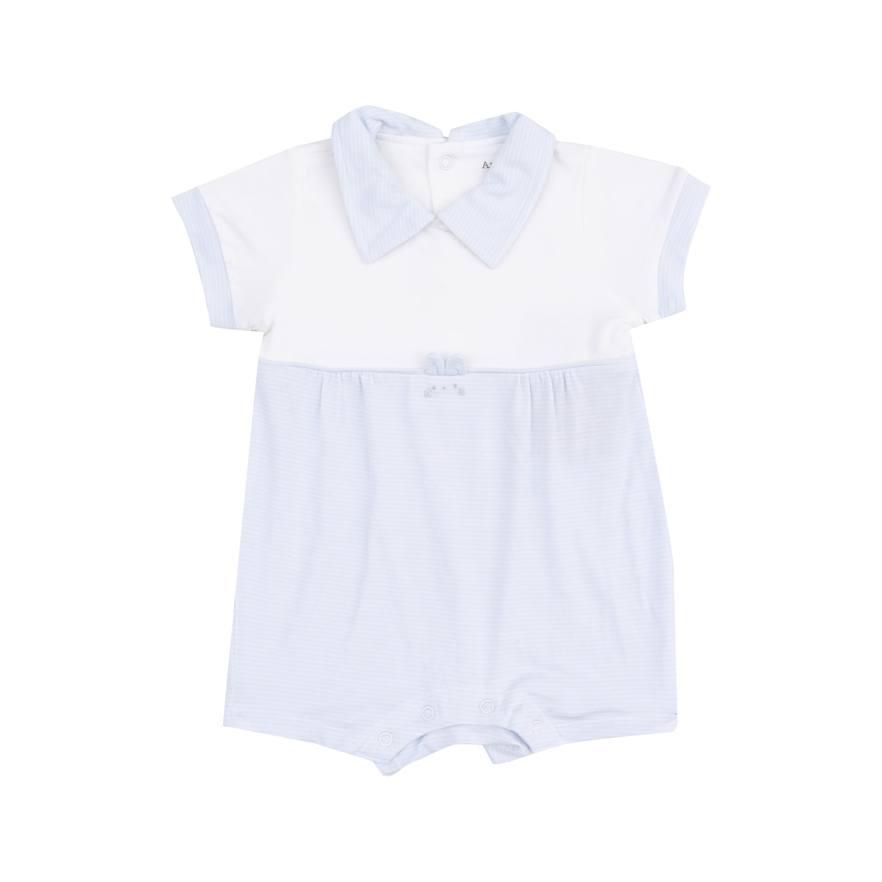 blue bunny romper