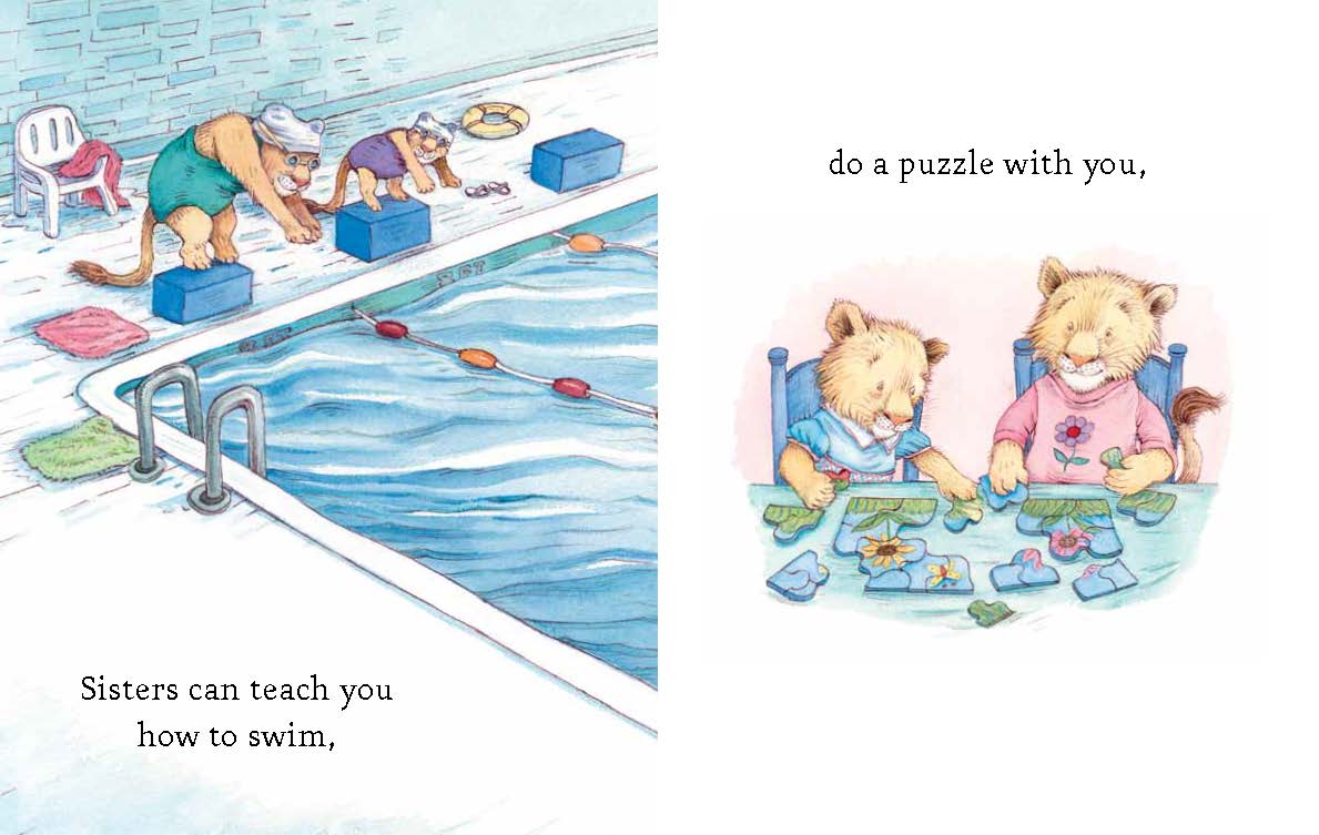 book about sisters for kids