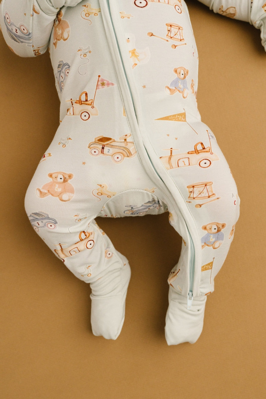 Vintage Toy Convertible Footie
