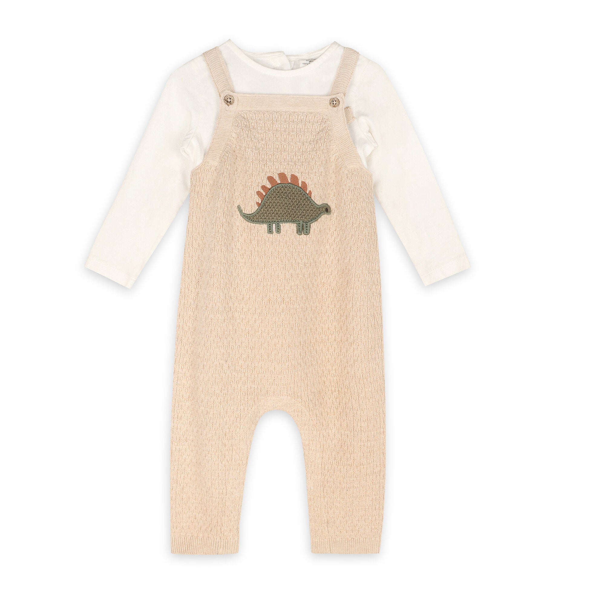 dino overall onesie set 1