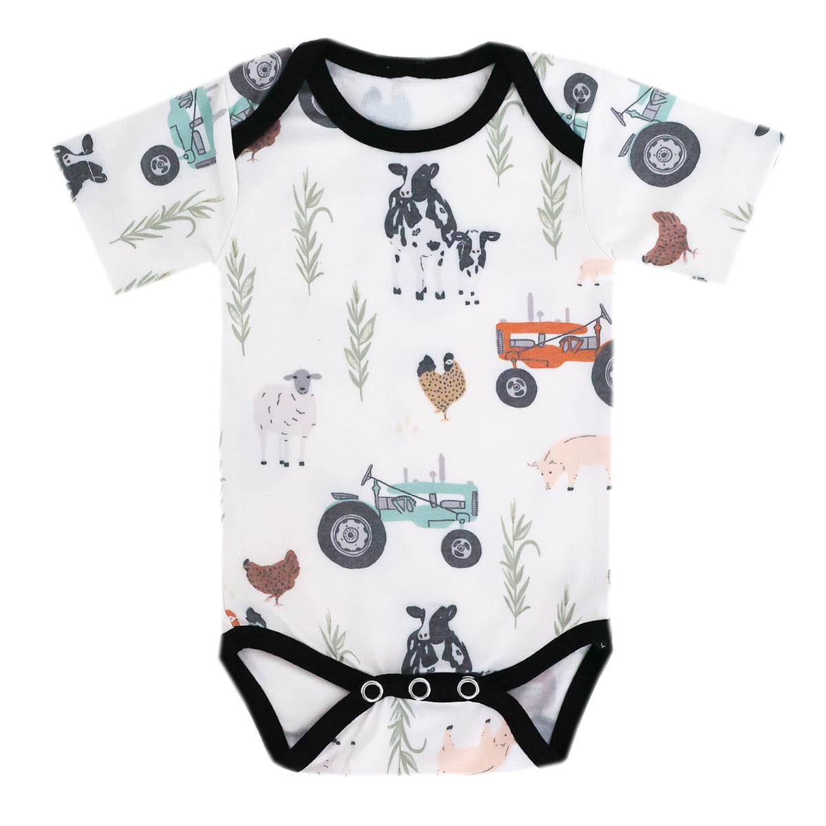 farm animals onesie