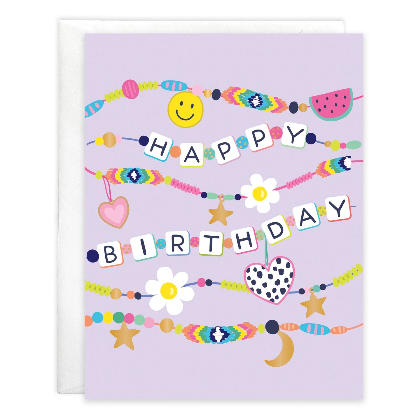 friendship bracelets birthday card