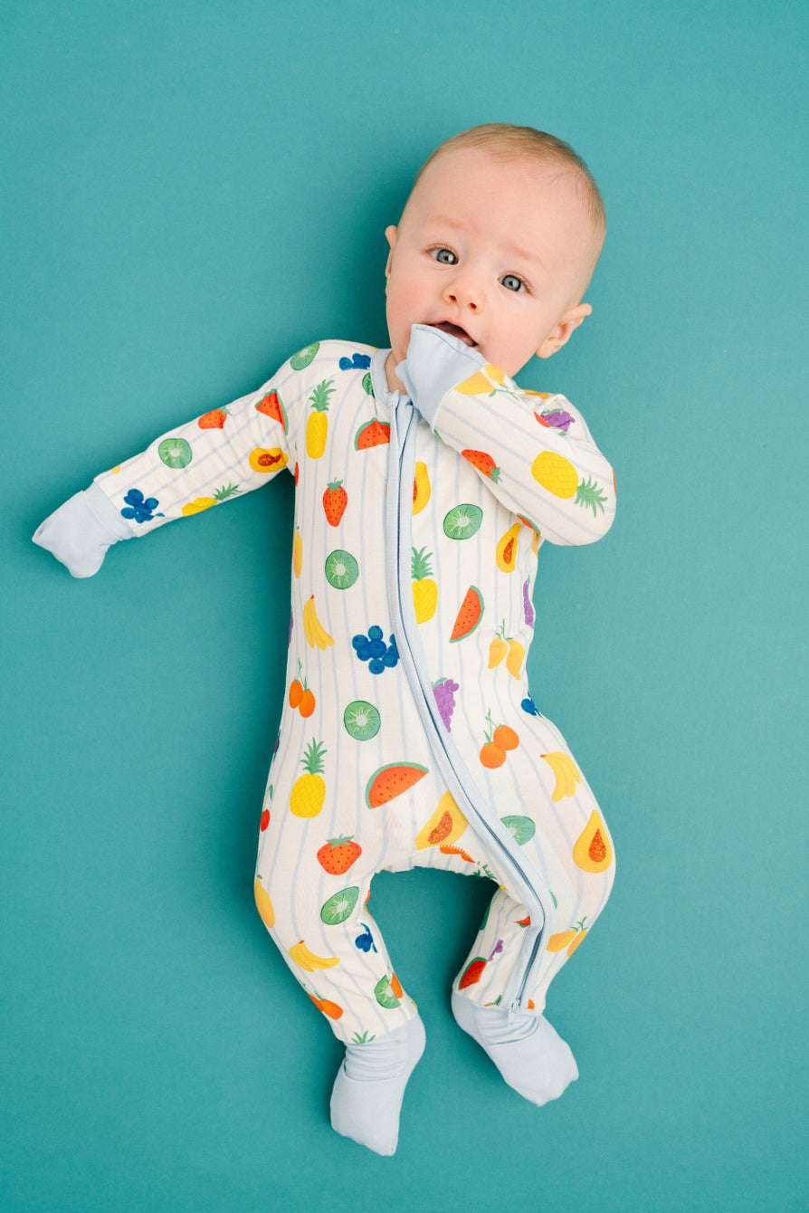 fruits convertible footie