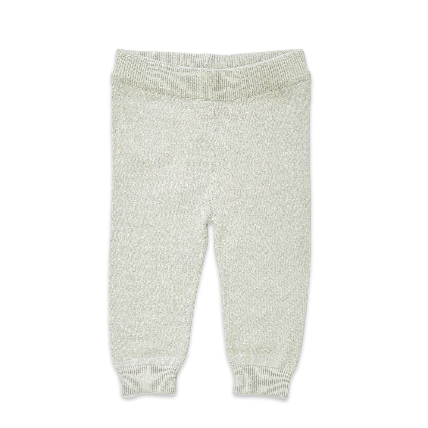 gender neutral organic knit leggings