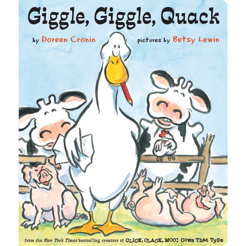 giggle giggle quack board book