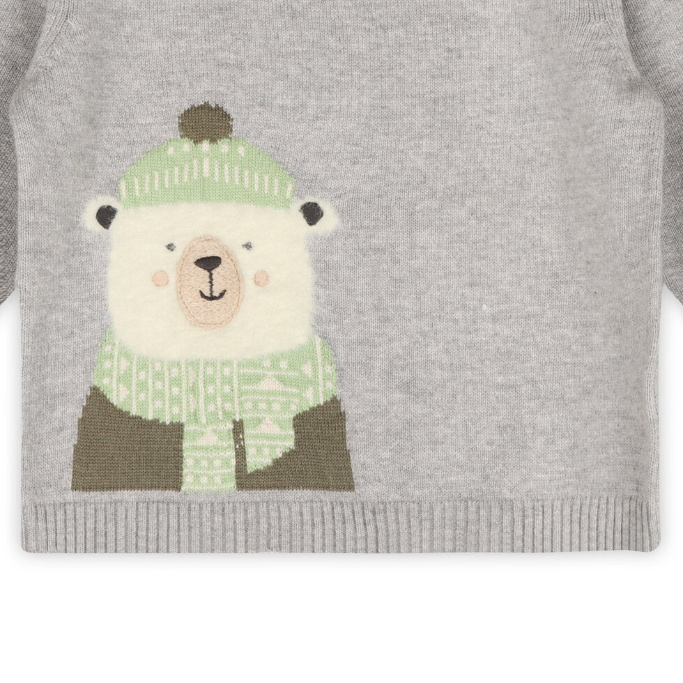 grey polar bear sweater 2