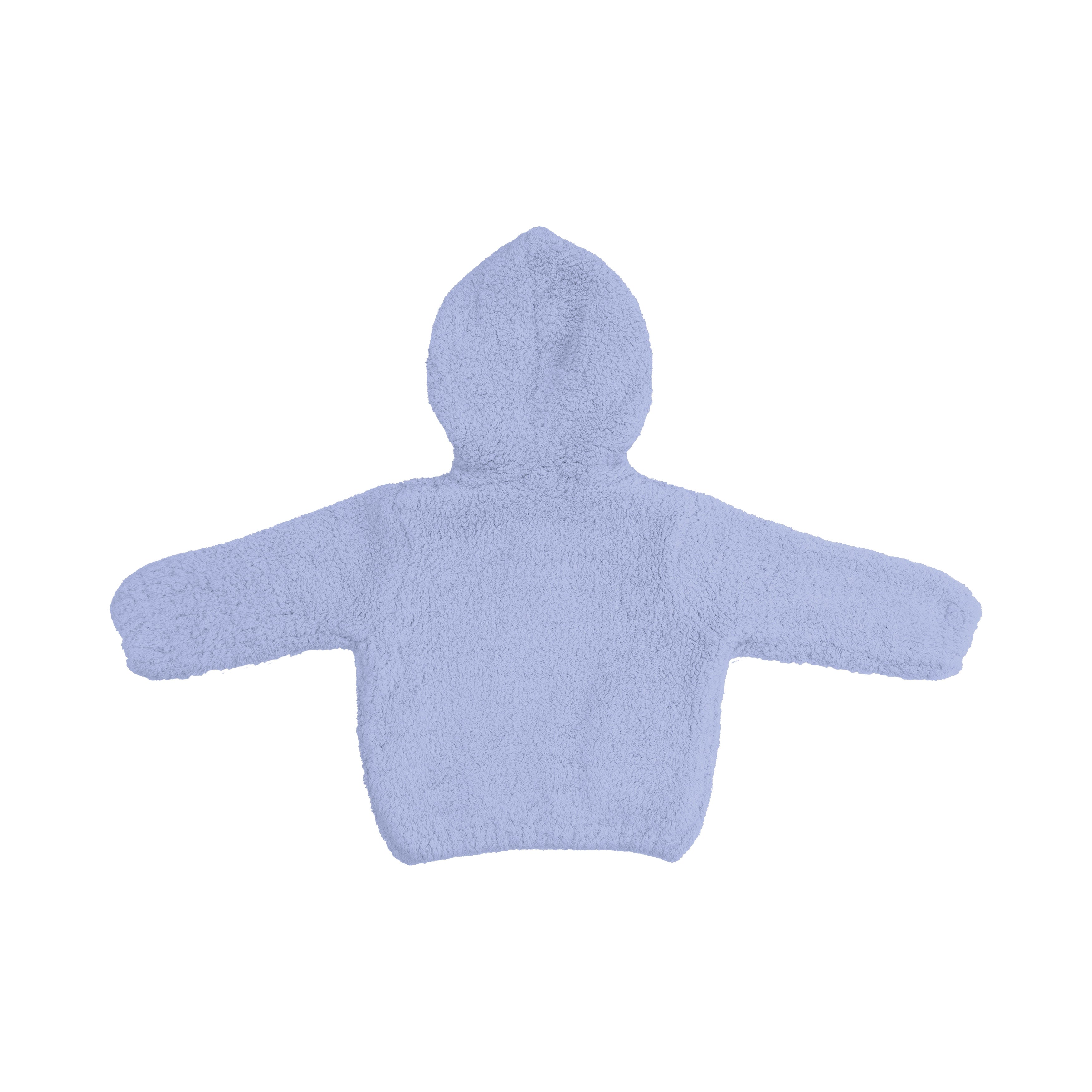 hooded chenille jacket for baby boy