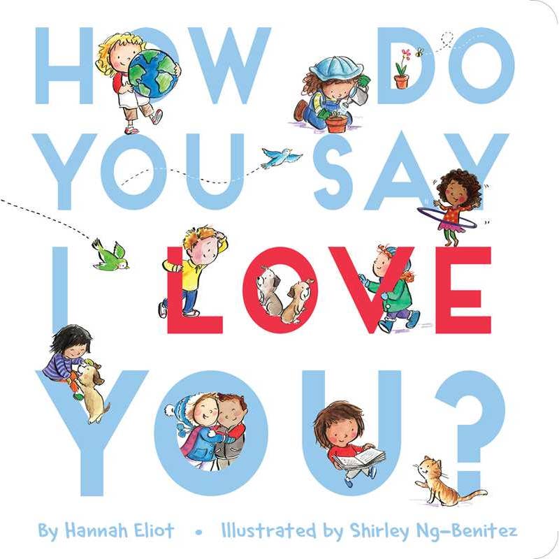 how do you say I love you board book