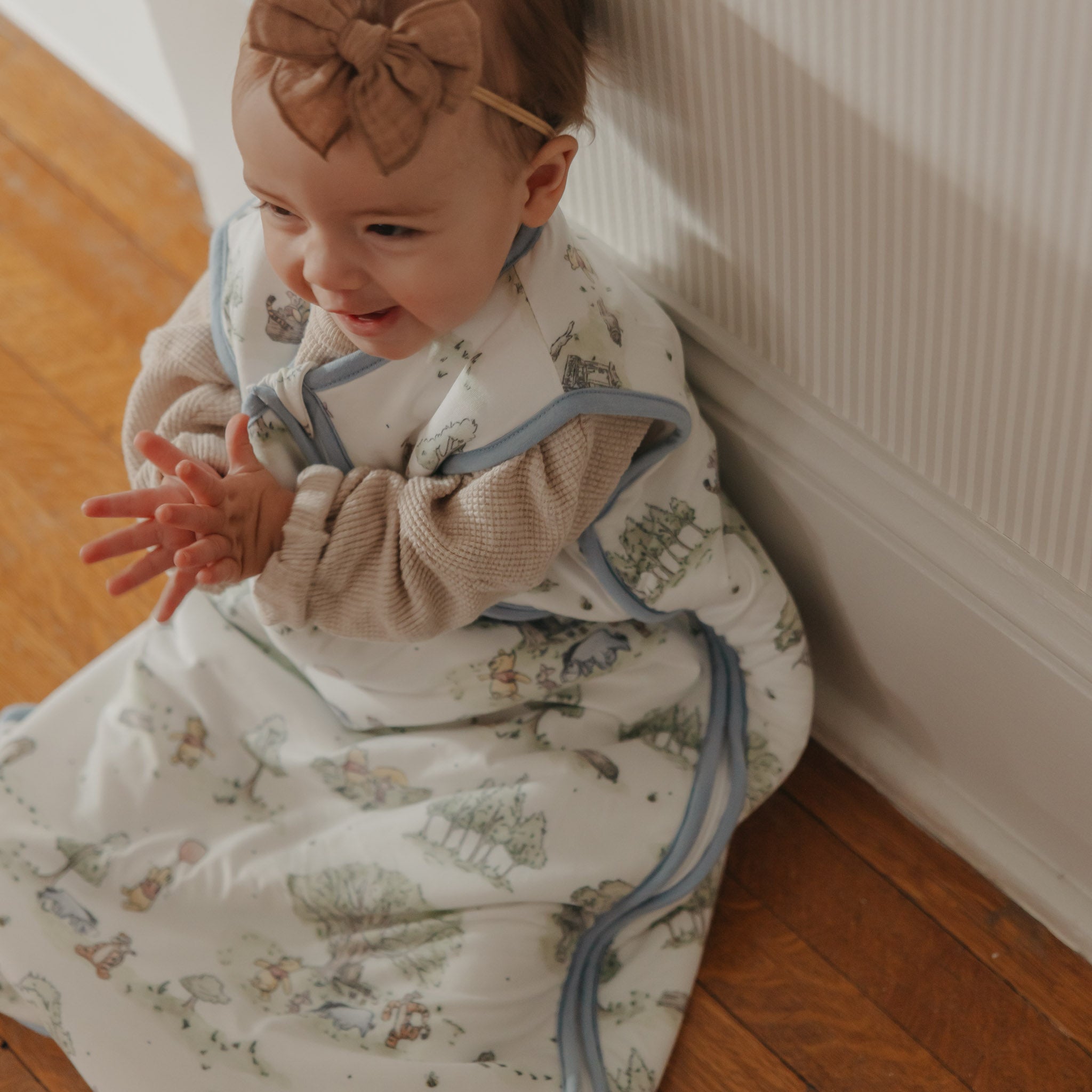 hundred acre wood sleep sack baby