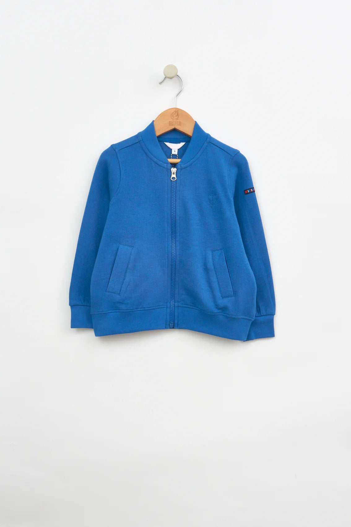 kids summer sweatshirt in blue