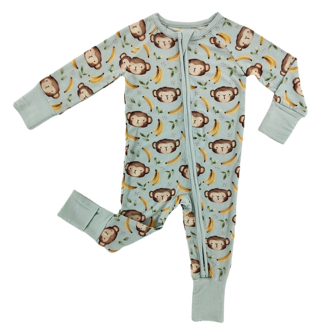 monkey convertible footie bananas
