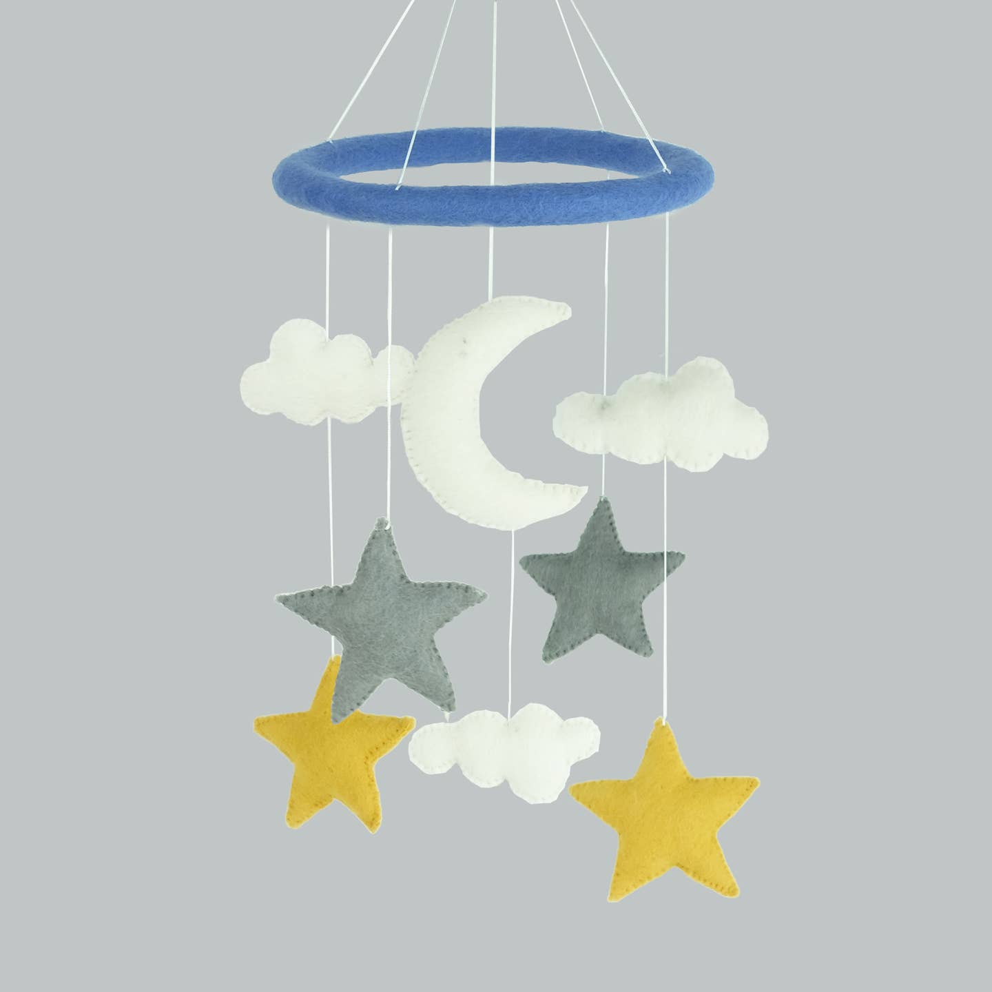 moon and stars baby mobile