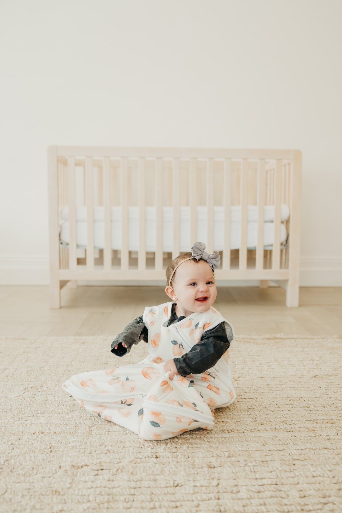 peaches sleep bag baby
