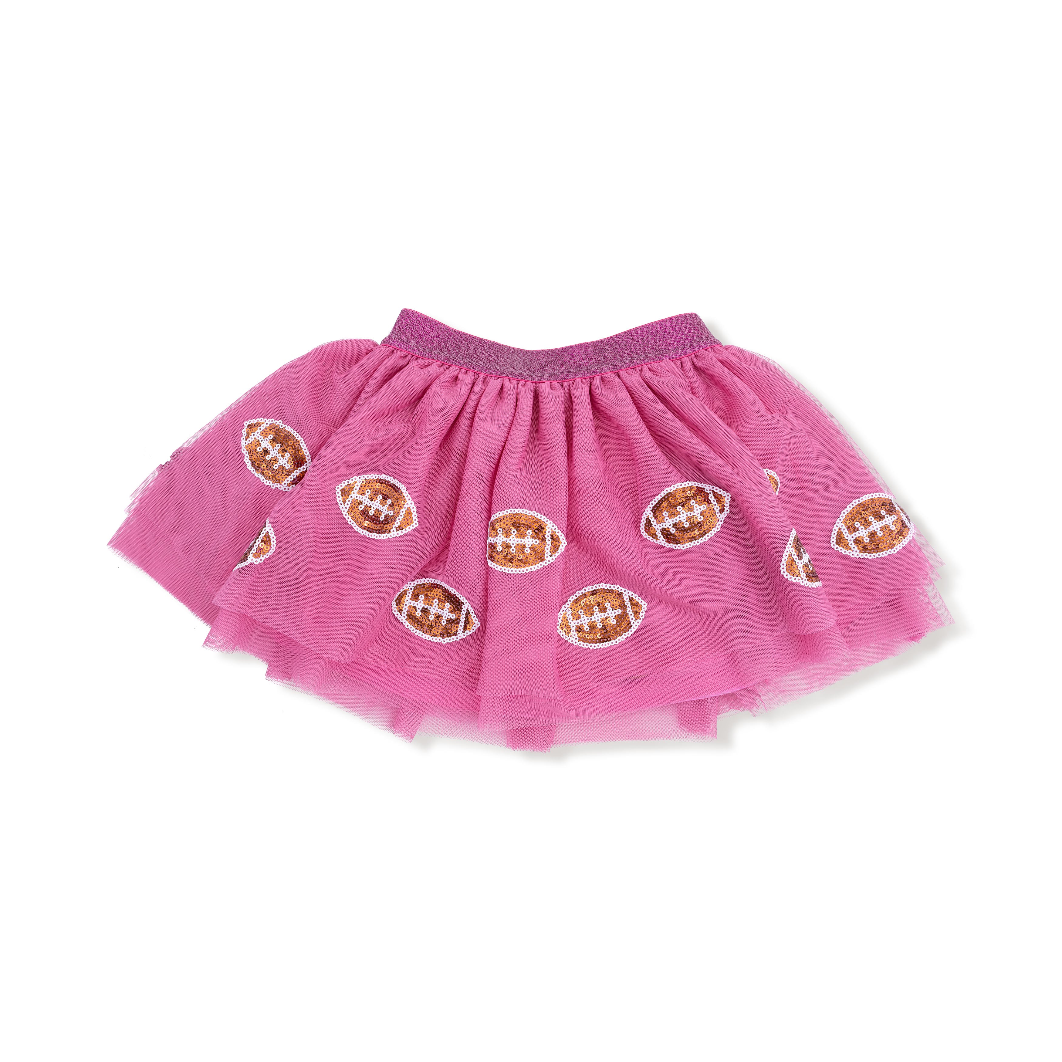 pink football tutu for girls