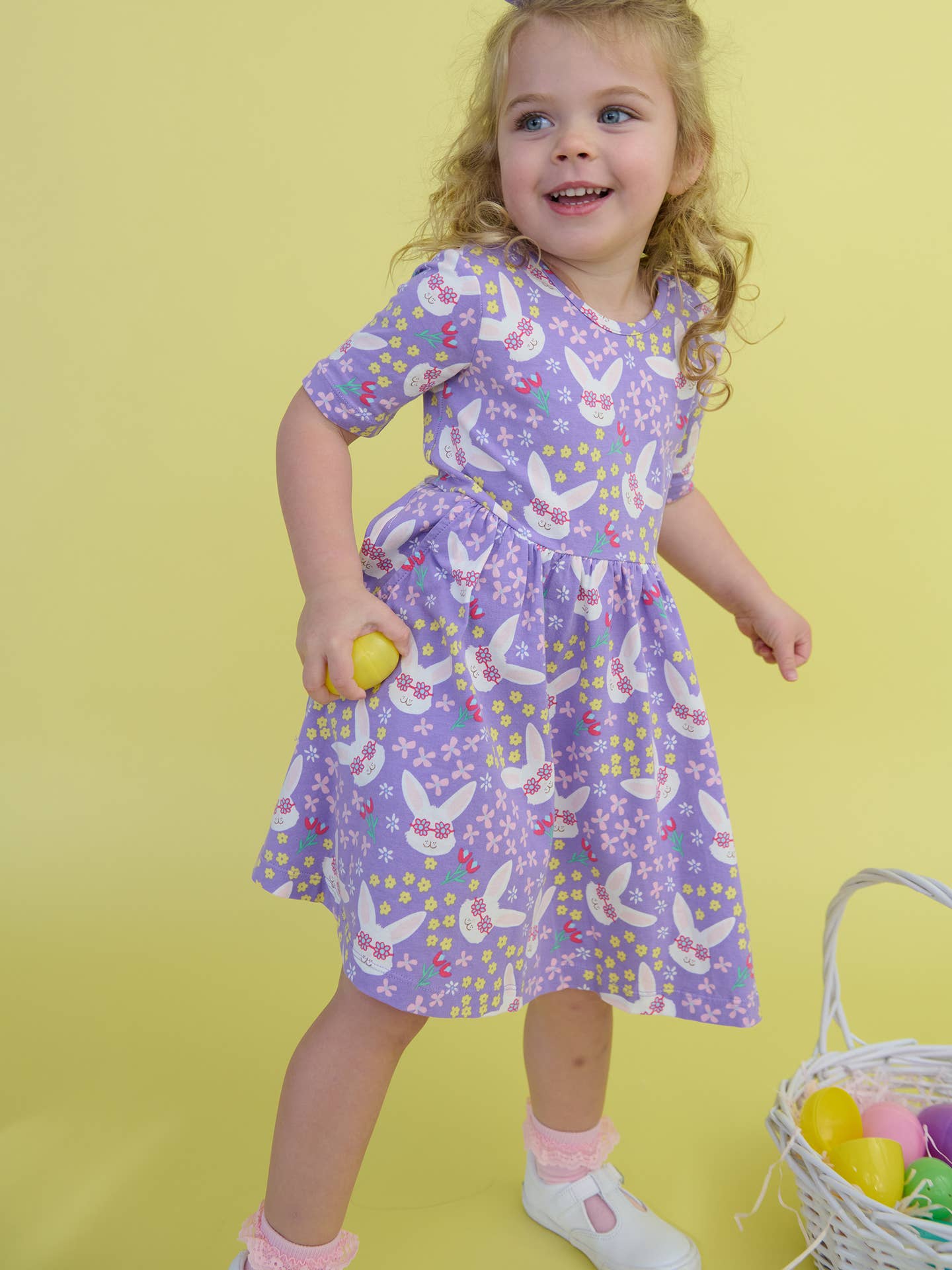 purple easter bunny sunglasses dress 1