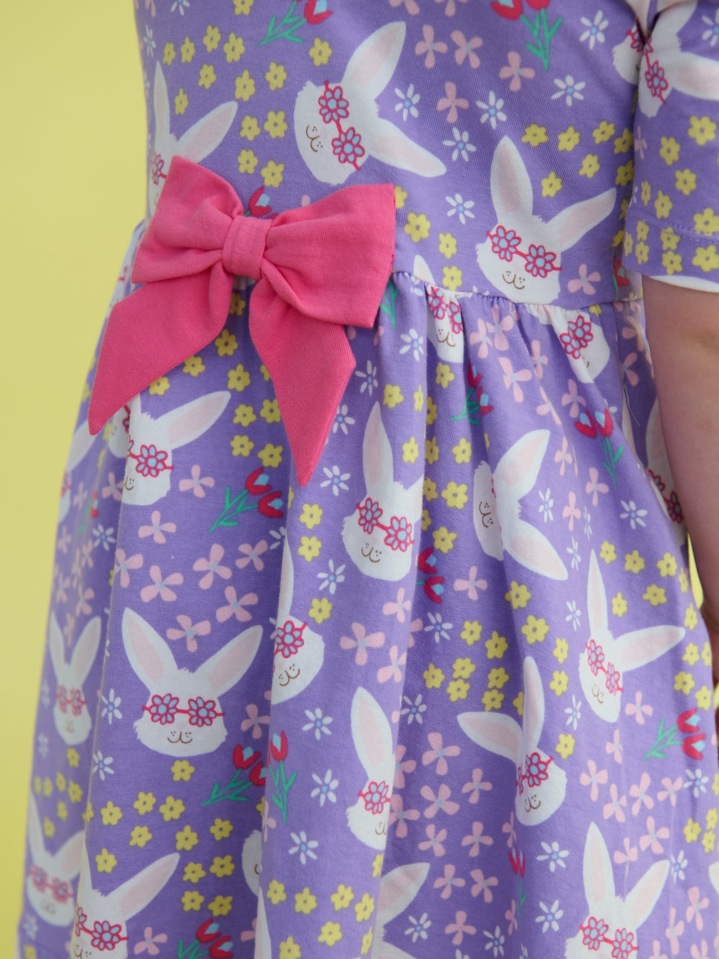 purple easter bunny sunglasses dress 3