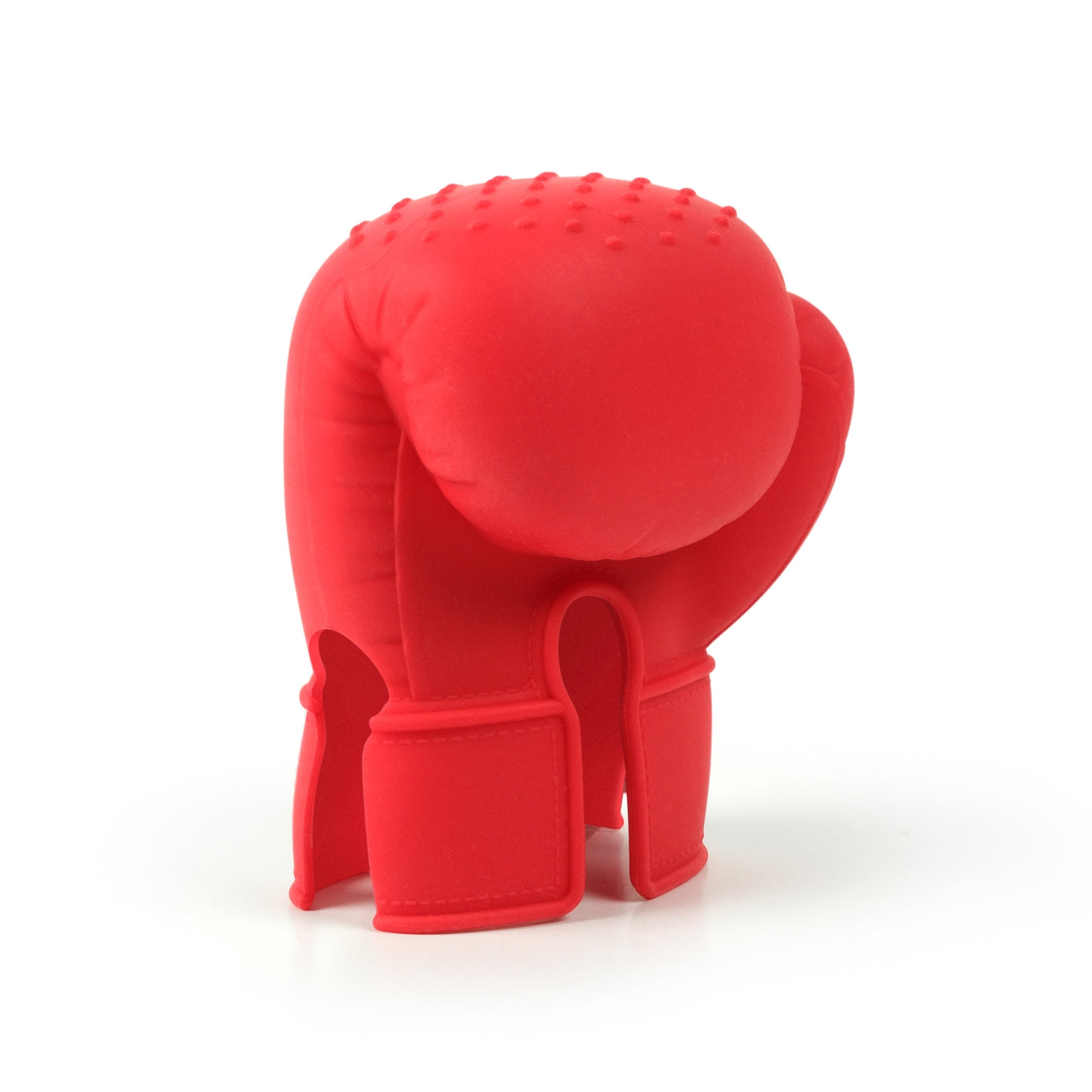 red boxing glove teether