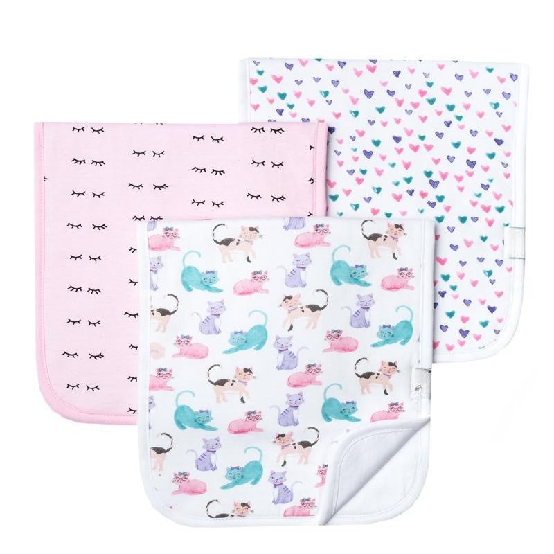 sassy burp cloth set