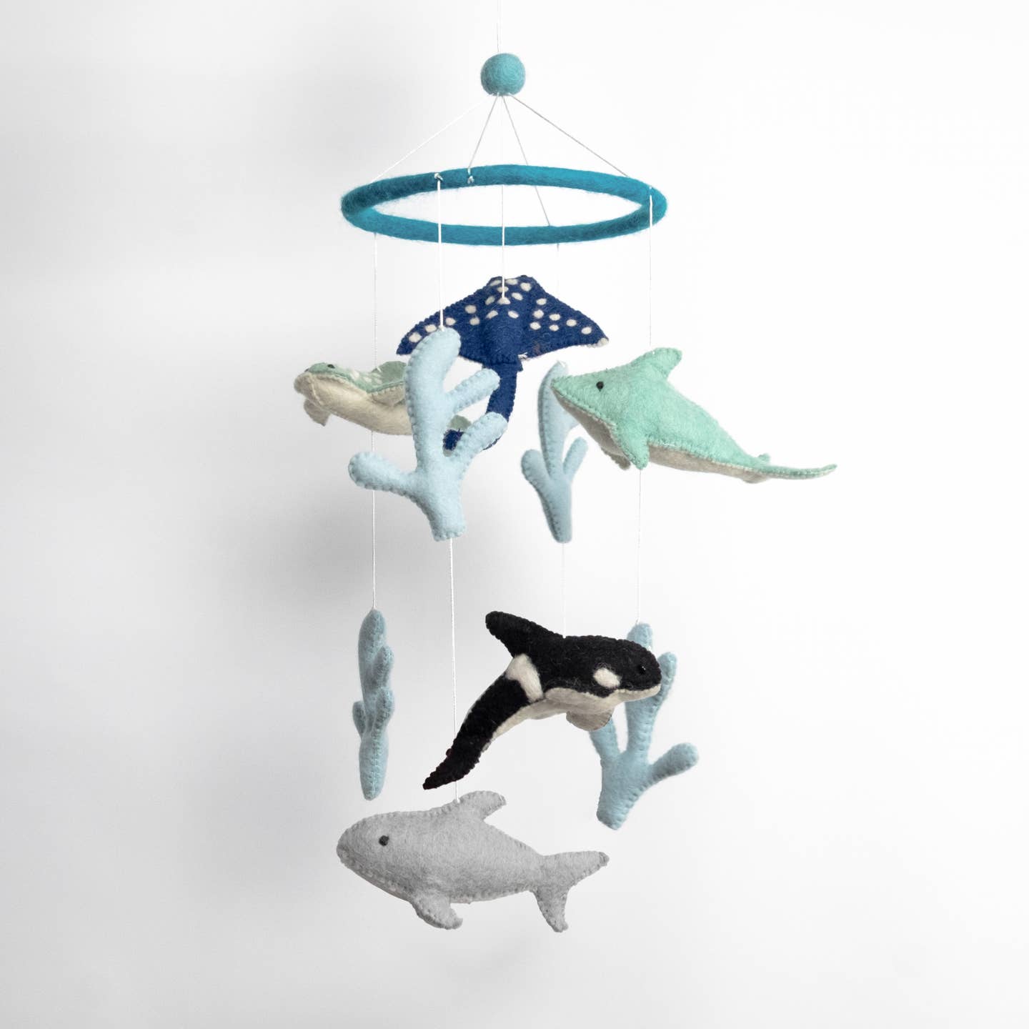sea life baby mobile