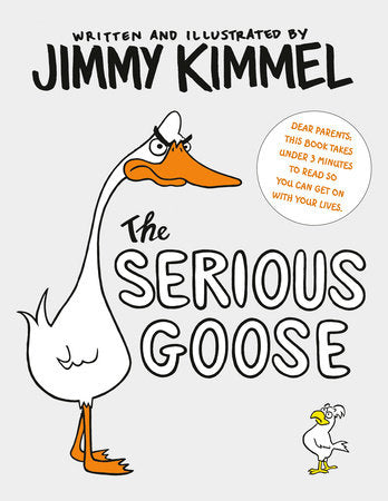 serious goose board book