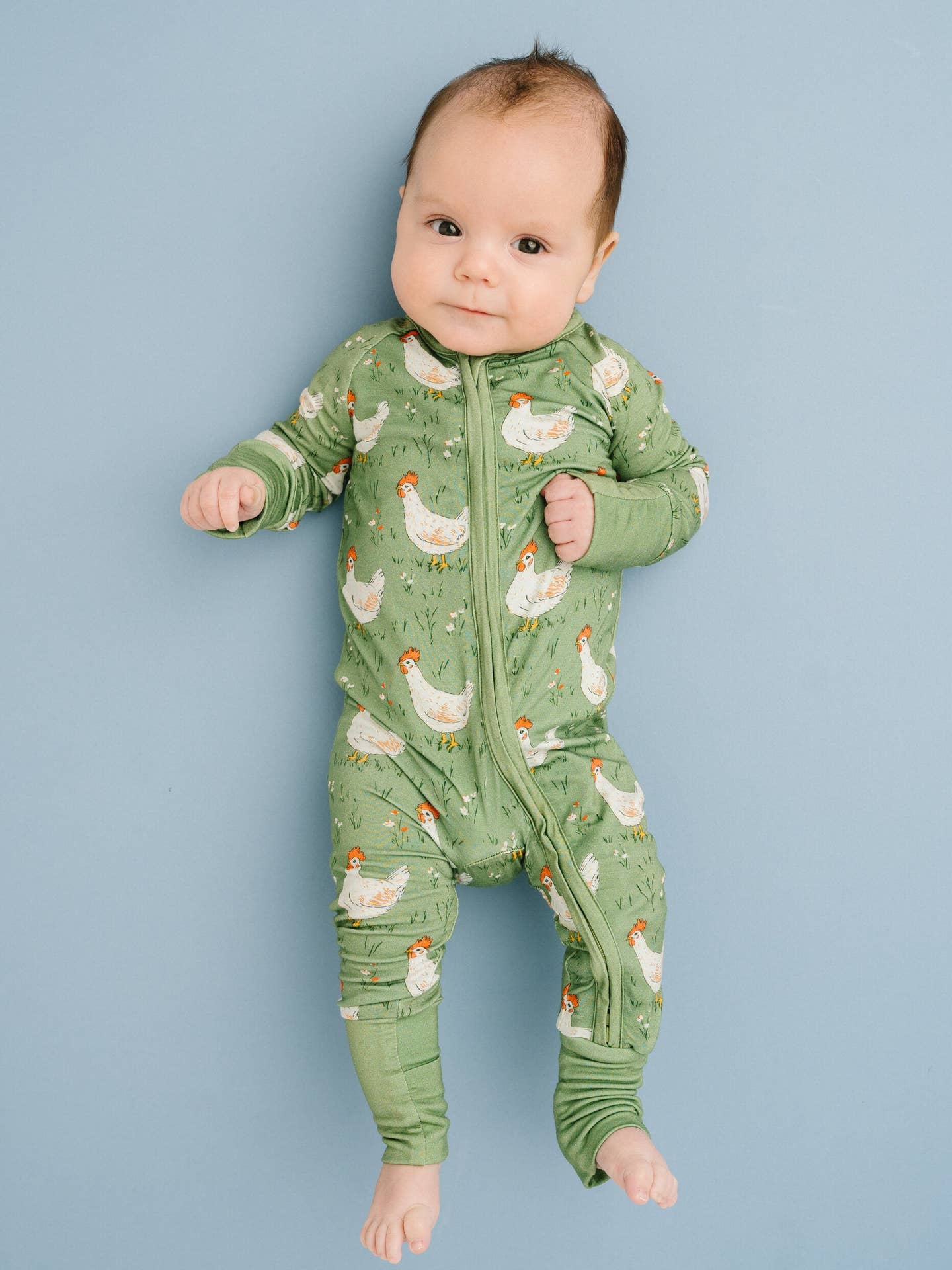 spring chicken convertible footie 1