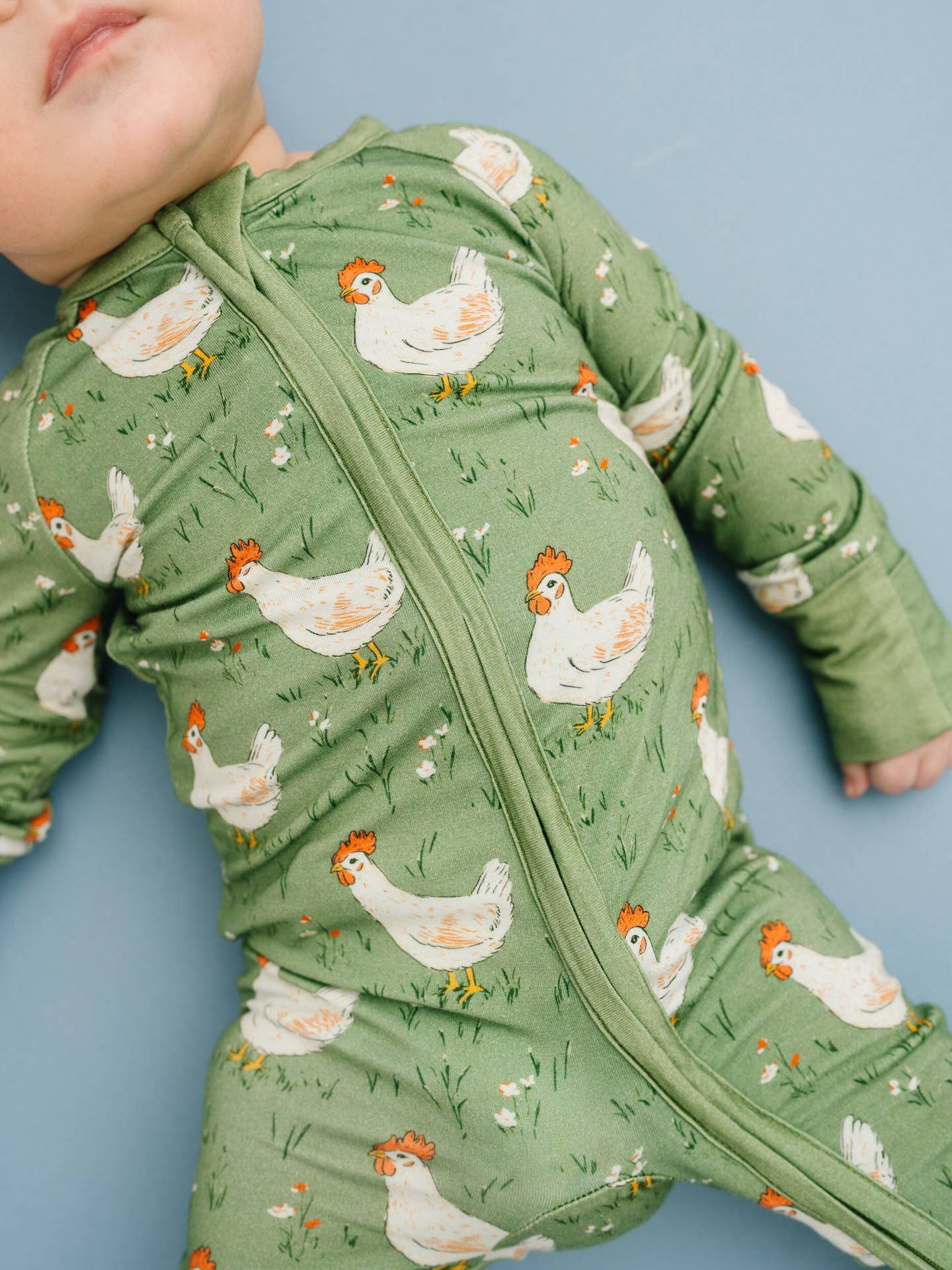 spring chicken convertible footie 2