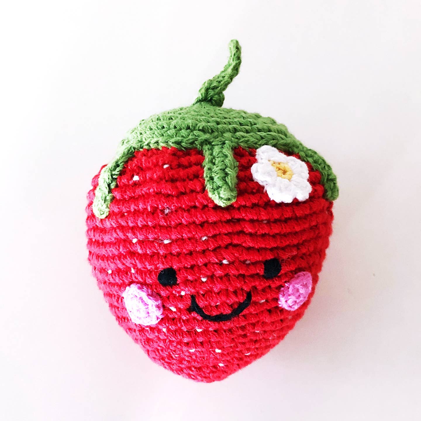 strawberry organic rattle 1