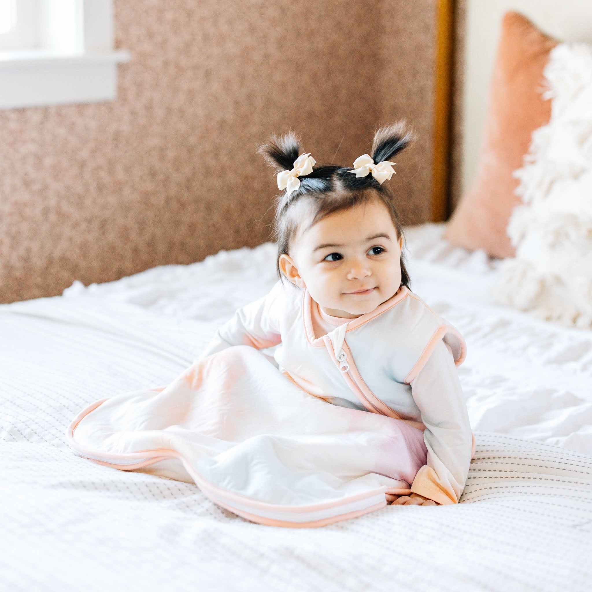 tie dye baby sleepsack