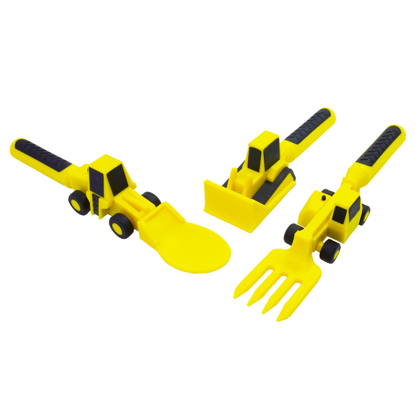 toddler yellow construction utensils