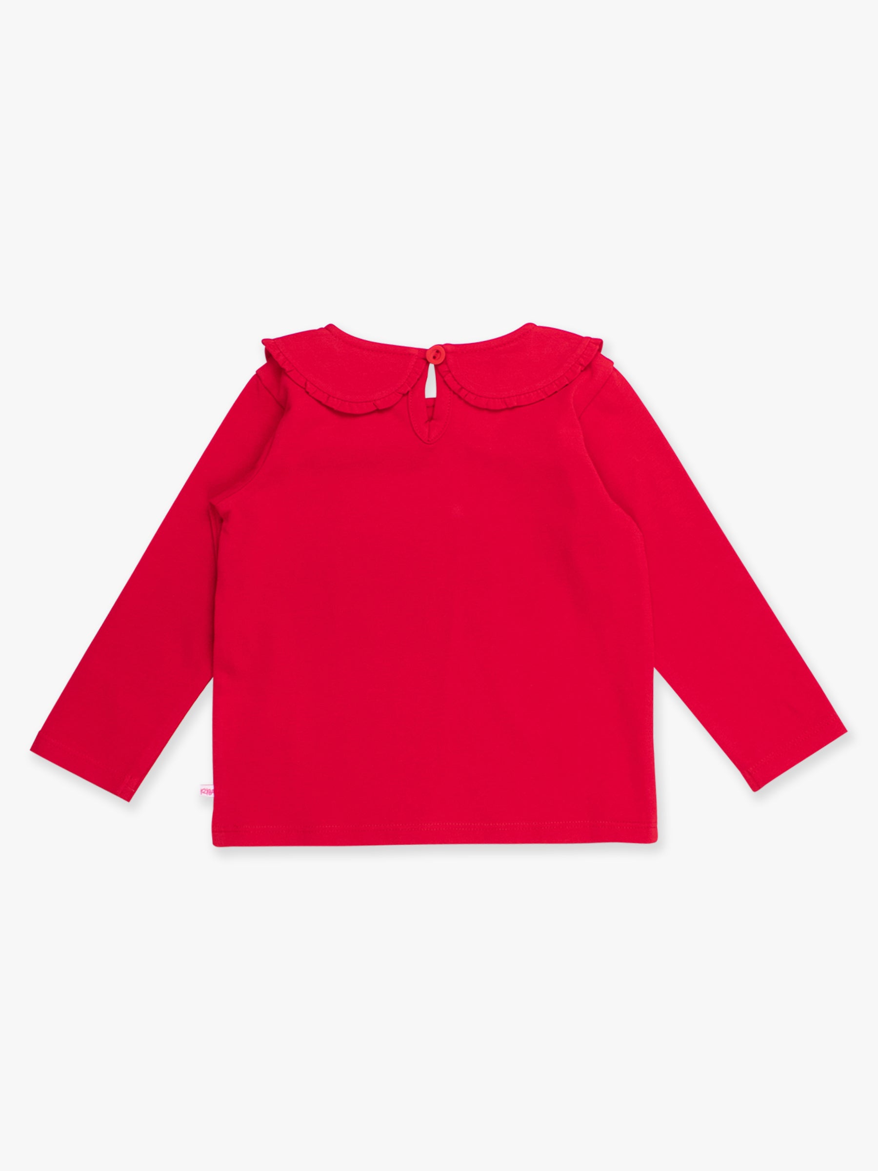 toddler girl red long sleeve top