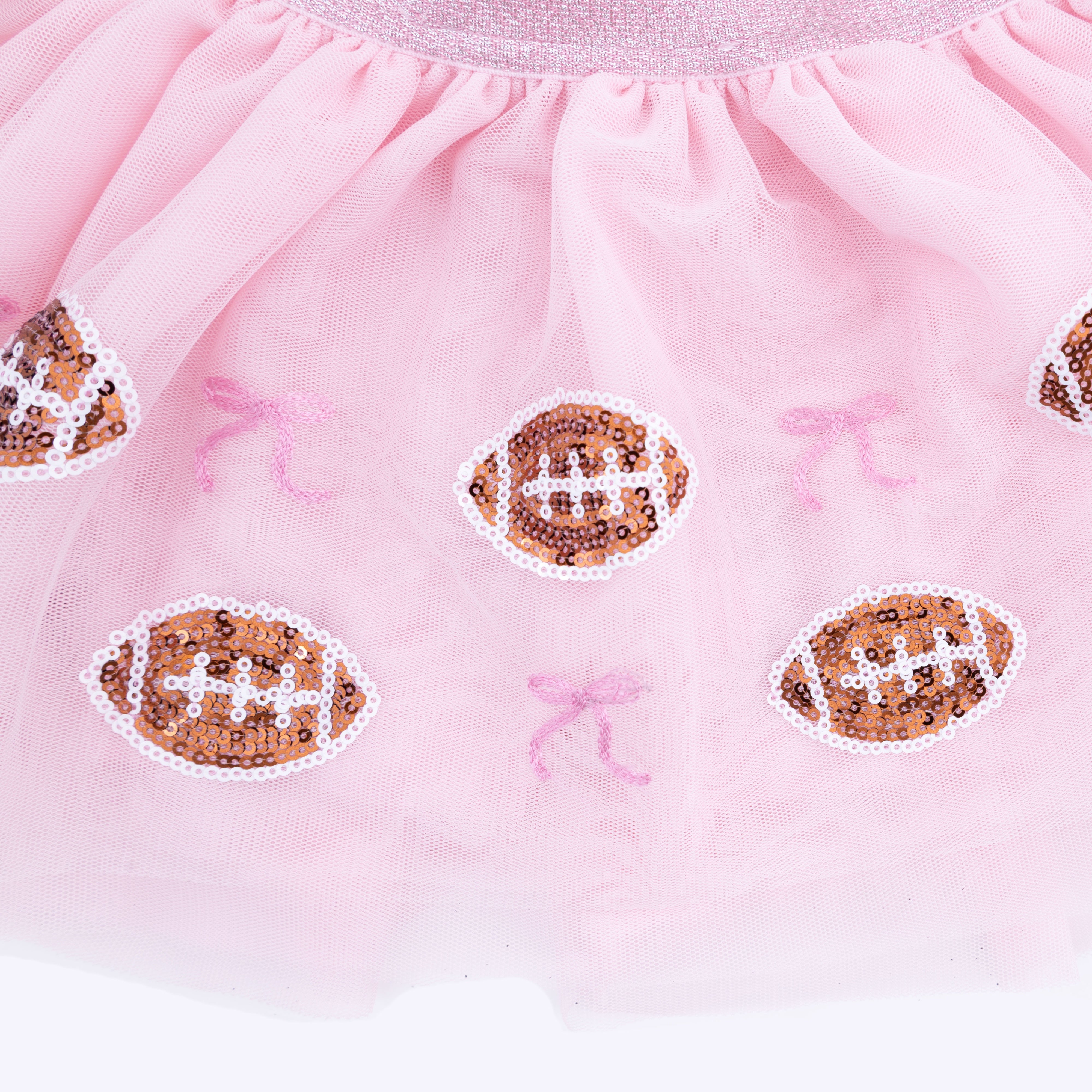 Football Helmets Pink Tutu Skirt With Bike Shorts