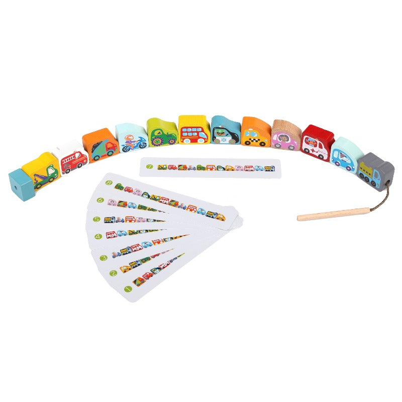wood car lacing toy patterns