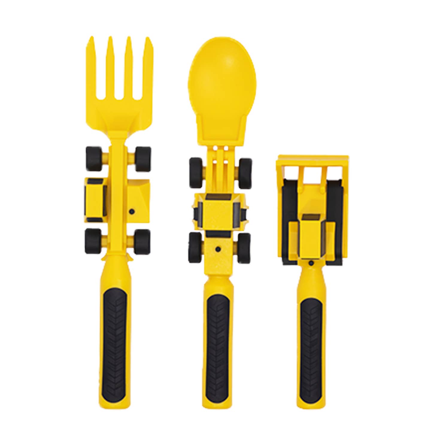 yellow toddler construction utensils