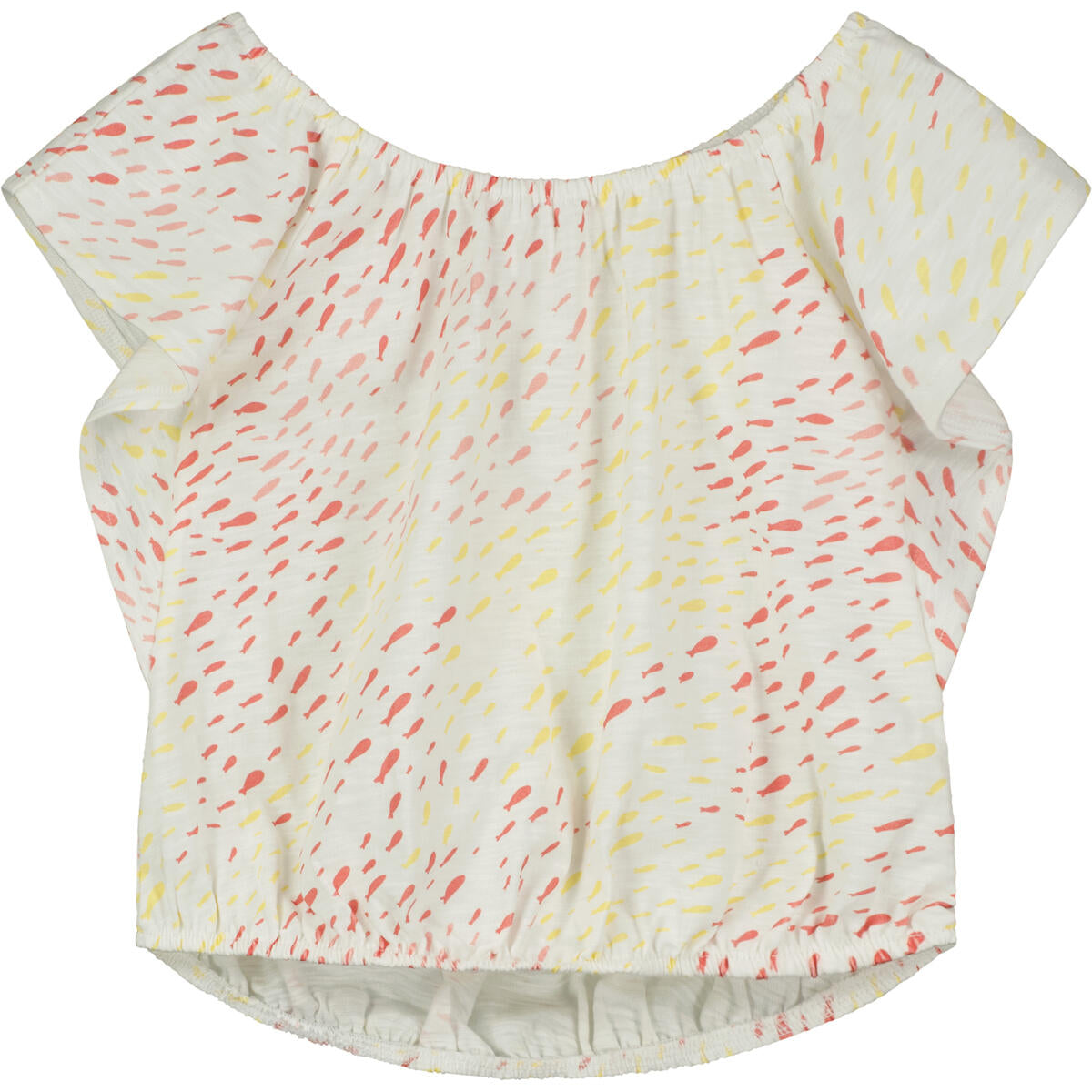 School of Fish Printed Toddler Top