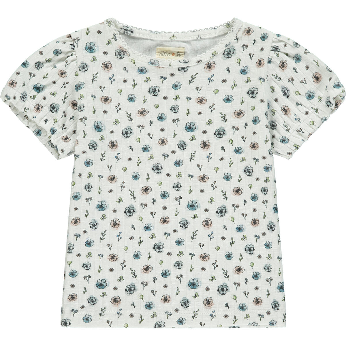 Cotton Floral Print T-Shirt