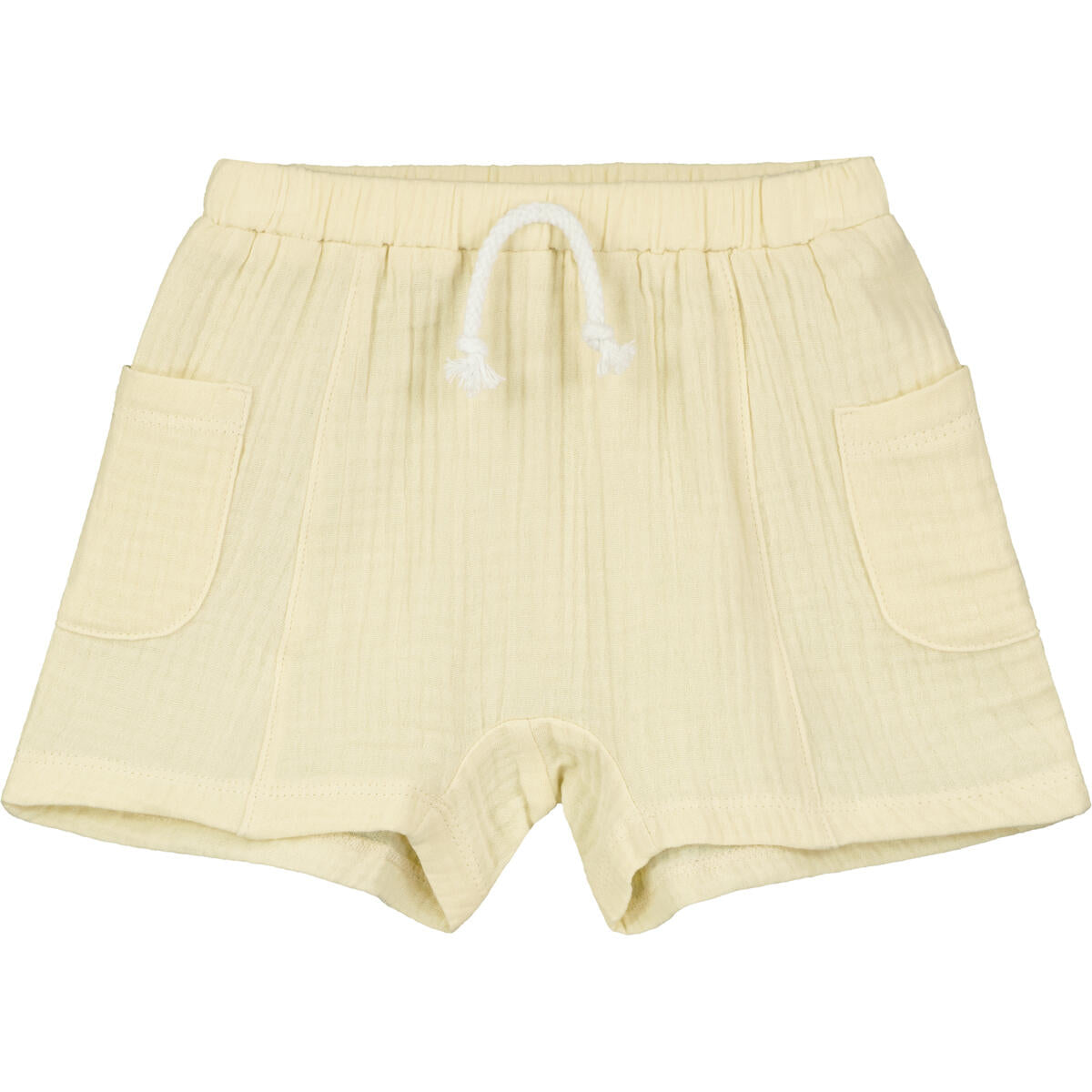 Yellow Gauze Shorts