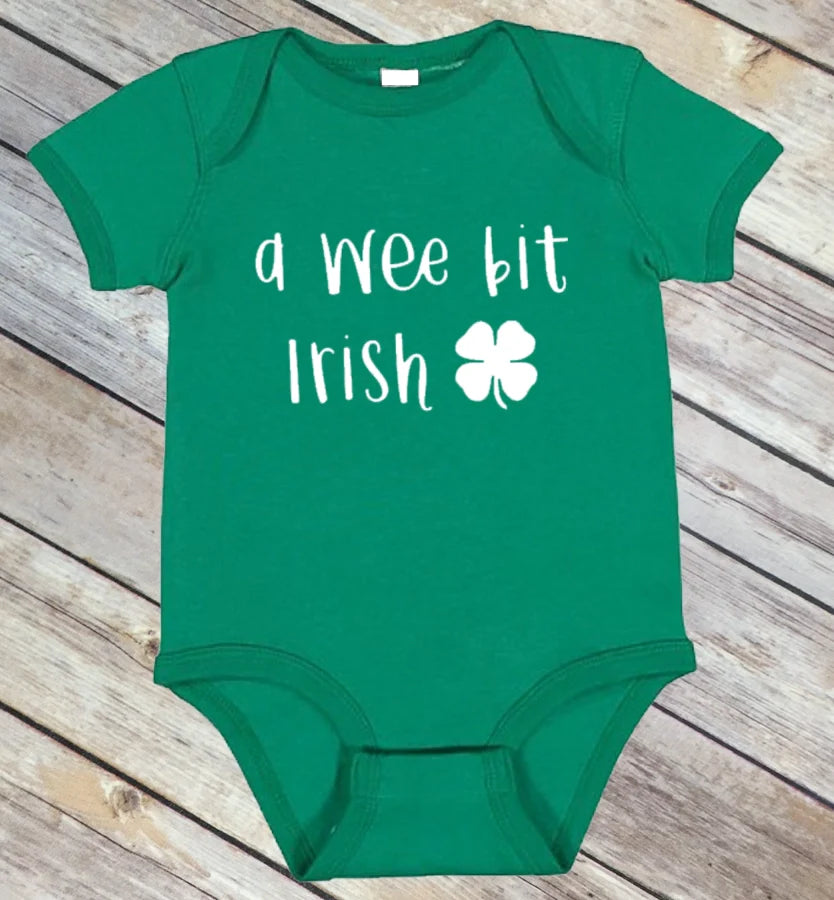 Wee Bit Irish Onesie - Online Only