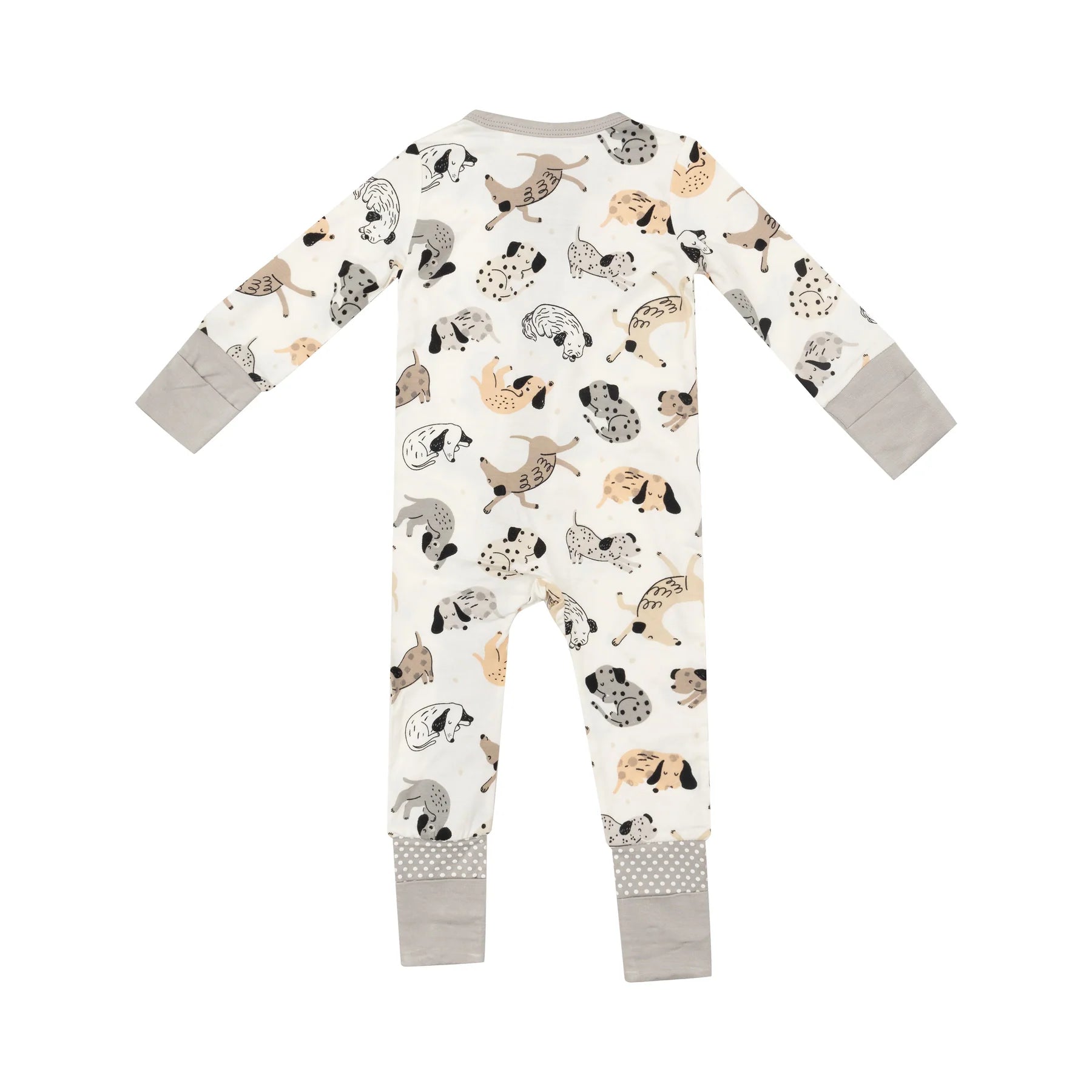 Cozy Pups 2 Way Zipper Convertible Footie