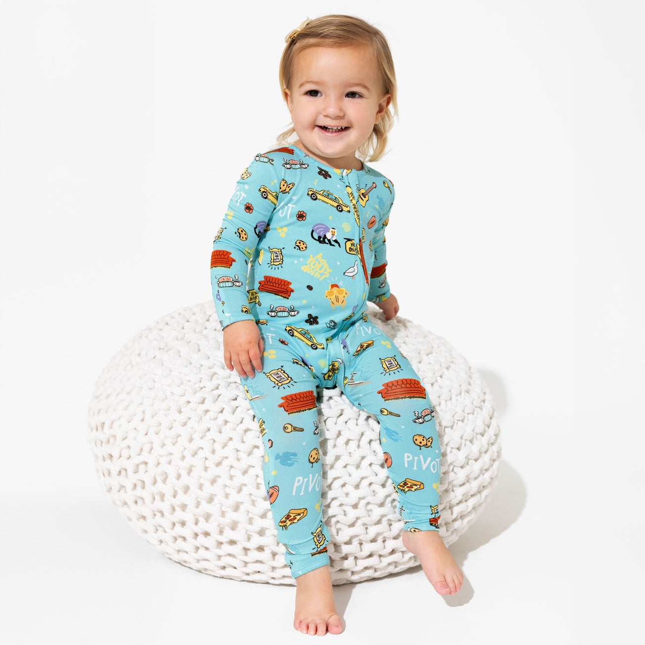 2 way zipper friends convertible footie