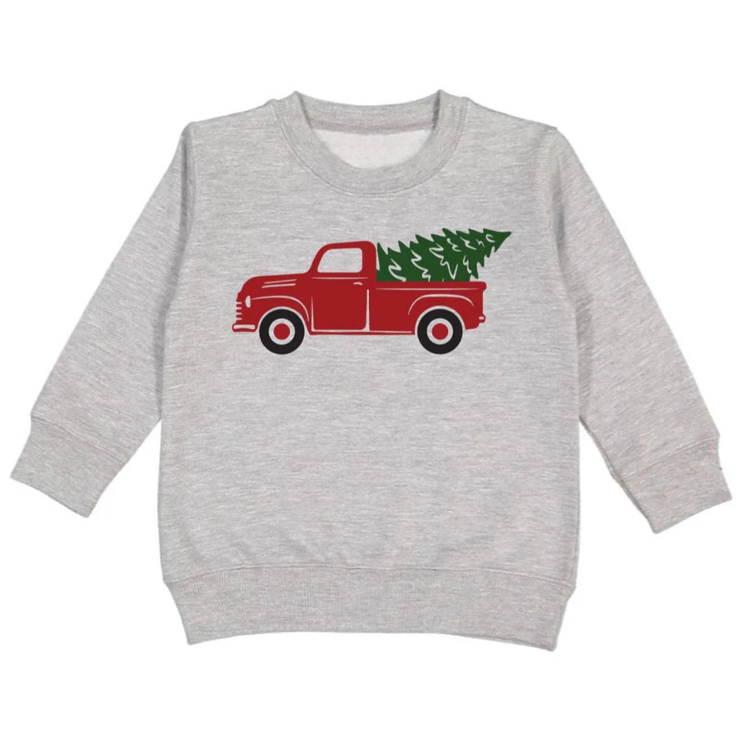 Christmas Tree Truck Sweatshirt - Online Only