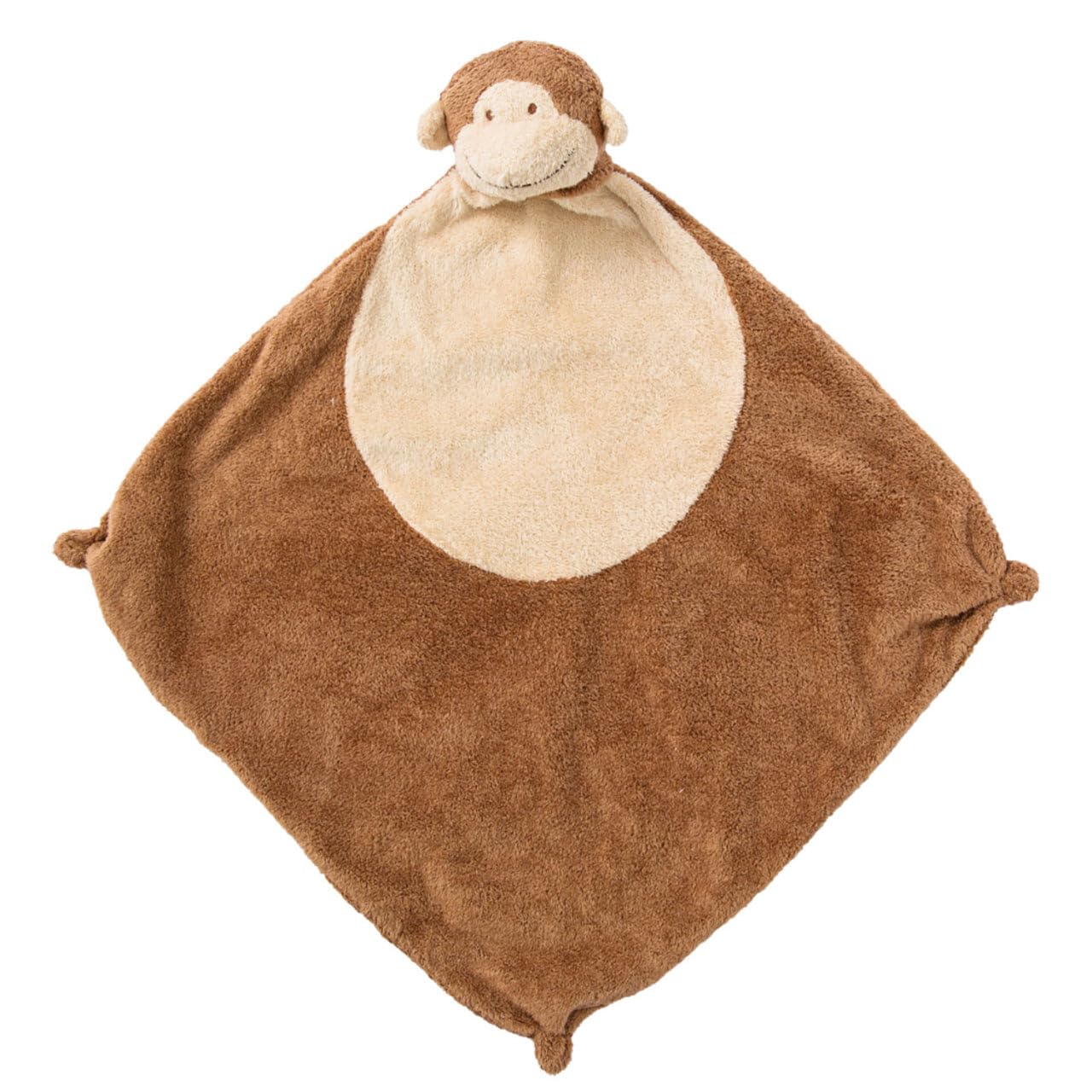 Baby Brown Monkey Lovie Blanke