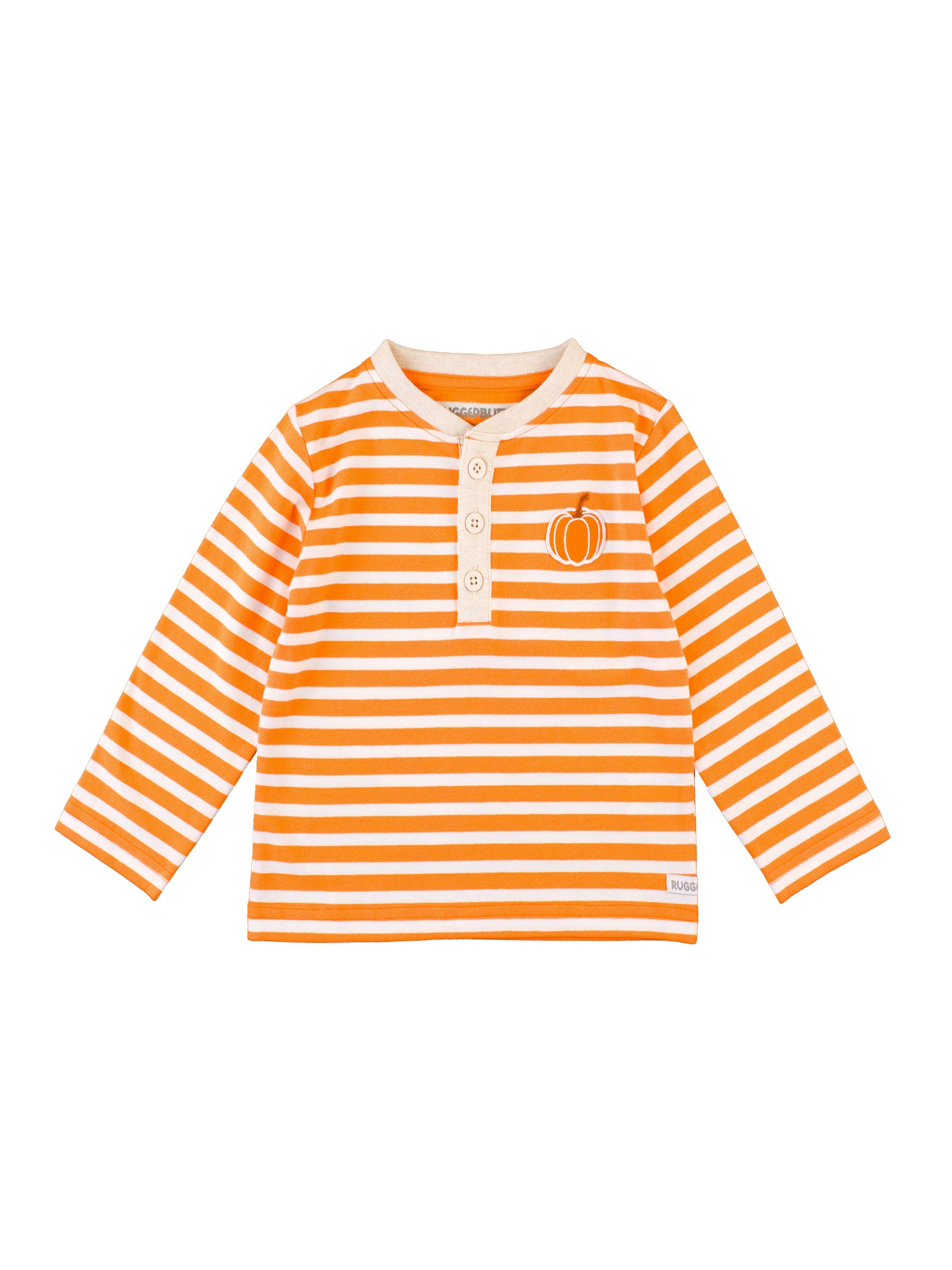 Baby Pumpkin Henley Long Sleeve